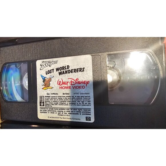 Walt Disney Home Video DuckTales VHS Video Tapes Lot Of 4 UNTESTED Cartoons - Picture 11 of 16